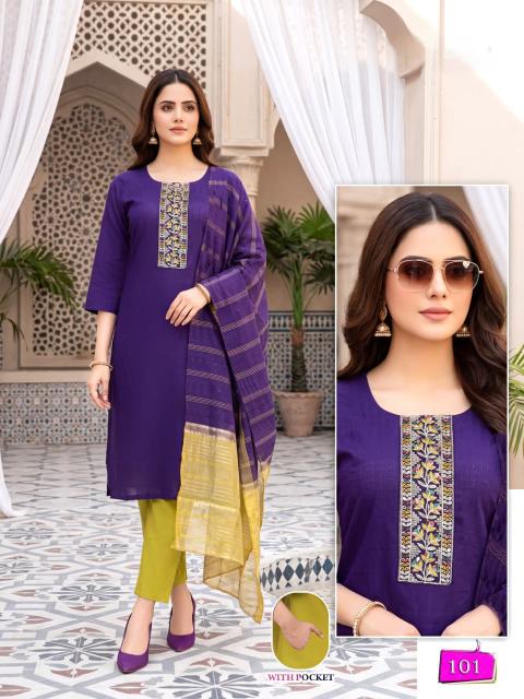 Desi kudi kalki 3pcs wholesale market of ladies kurtis in delhi